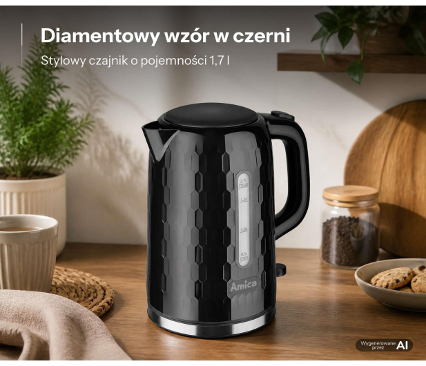 Amica Czajnik elektryczny KM3010 - 1596875 - zdjęcie 5